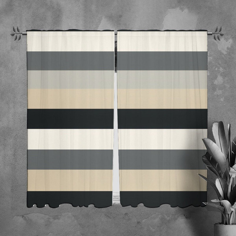 Paire de rideaux obscurcissant en polyester Vildor, L 40 po x L 82 po