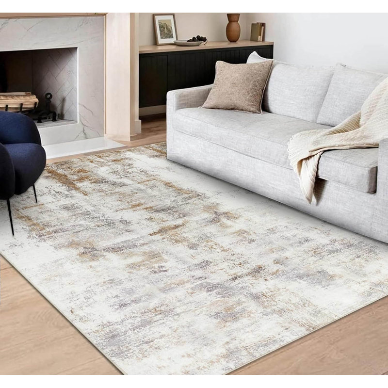 Synthetic Machine Tufted 230cm X 160cm Area Rug