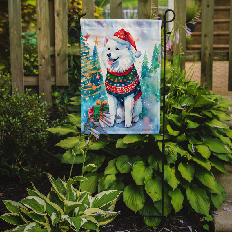 Double Sided Polyester Christmas, 15.5'' H x 11.25'' W
