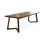 Modern and simple solid wood rectangular dining table