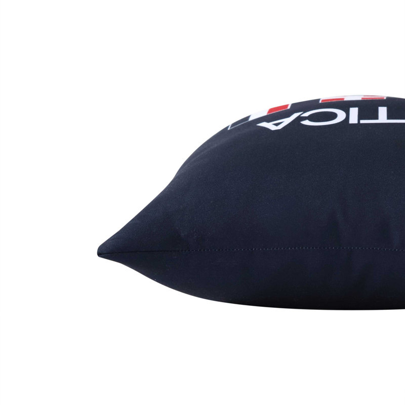 Coussin Nautica, Drapeau bleu, Carré 18 po
