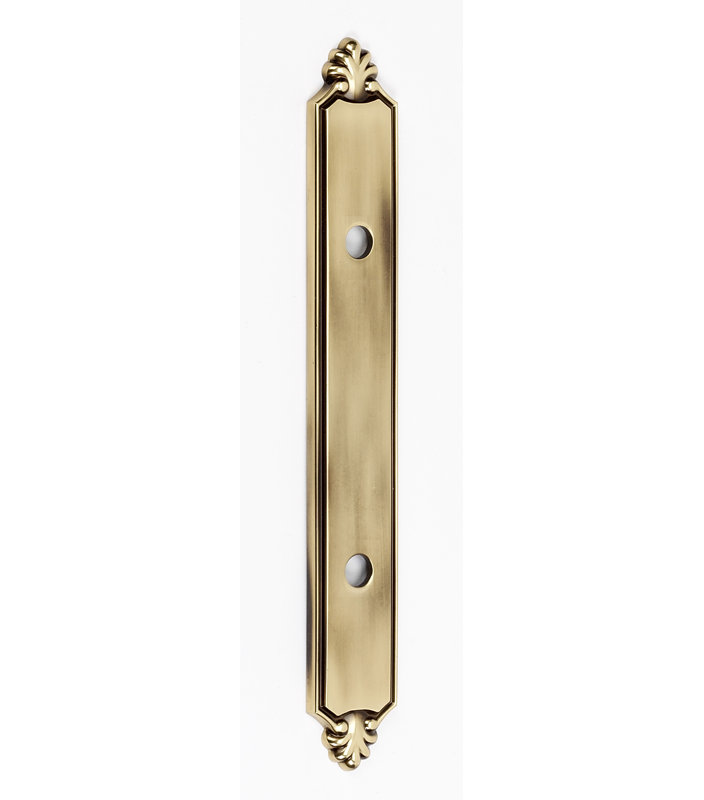 Bella Brass Back Plate, Polished Antique