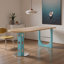 Nouvelle table de salle à manger irrégulière au design créatif