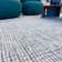 Struttura Rectangle Area Rug in Ivory/Charcoal/Tan