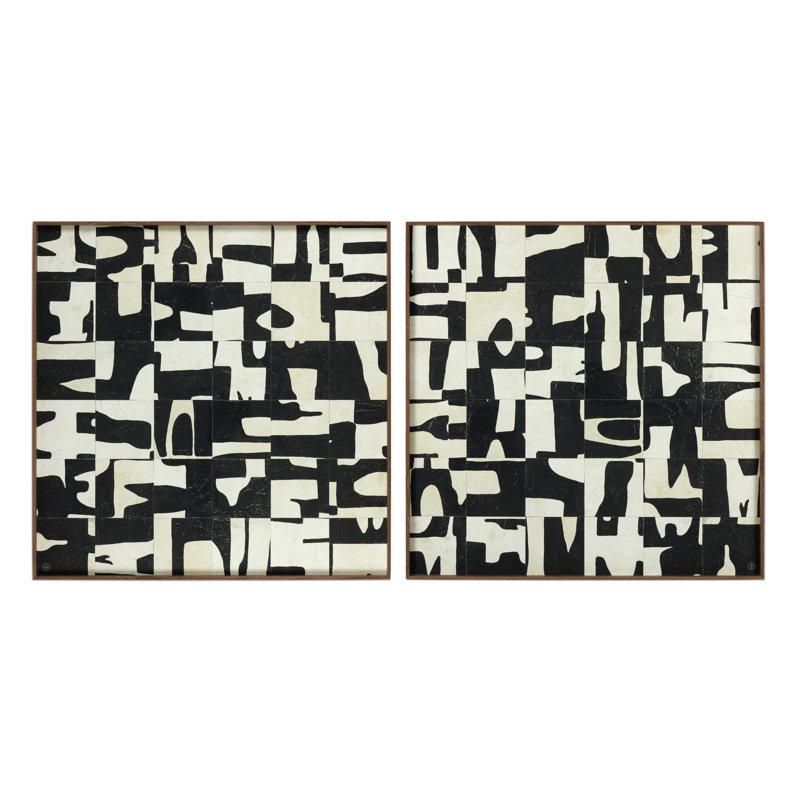 Turek I Diptych par Douglas Galloway, H 40 po x l 80 po