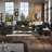 Beaulah Modern Fabric Upholstered Square Arm Living Room Chair-100138385