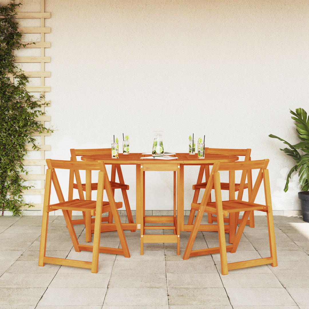 Oval 110Cm L Outdoor Table