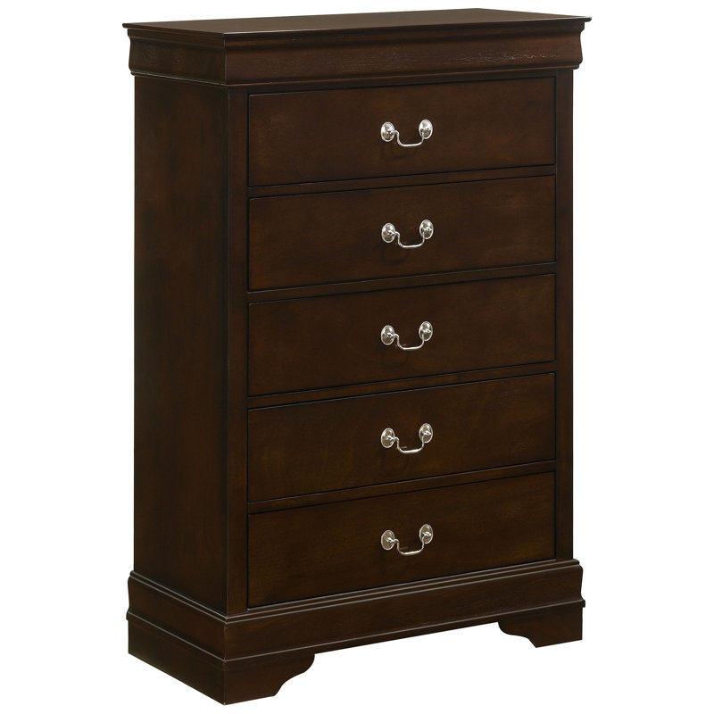 Commode de chambre à 5 tiroirs Janson