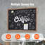 Tableau noir mural en acier