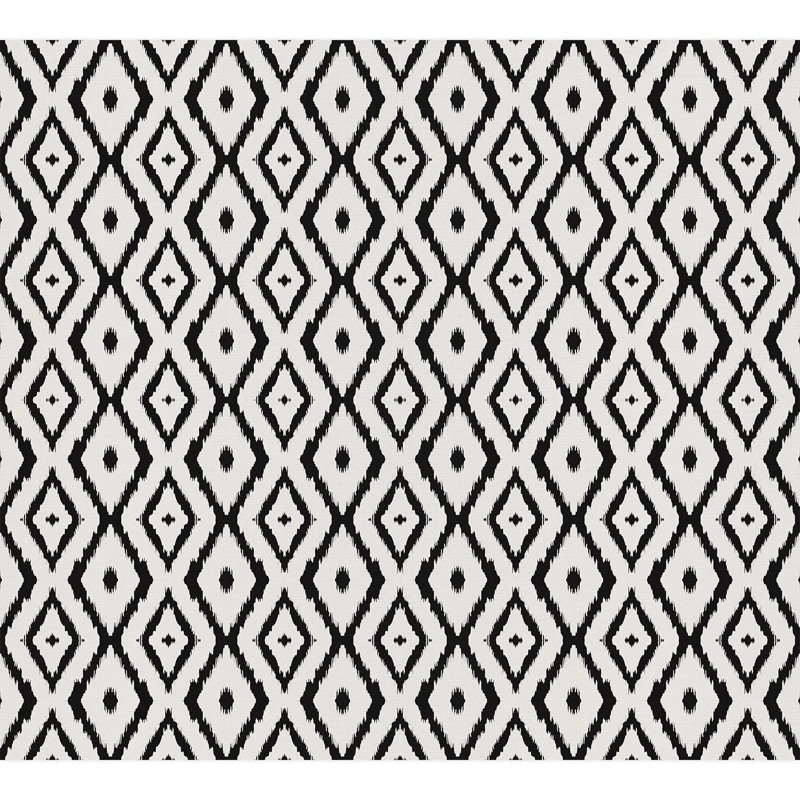 Geometric Peel & Stick Geometric Border, 108" L x 120" W