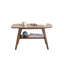 Table basse en chêne massif 31,5 "avec tablette-1951435386-1993448382
