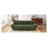 Green Chenille 94.5-Inch 3-Seater Sofa with Compressed Packaging