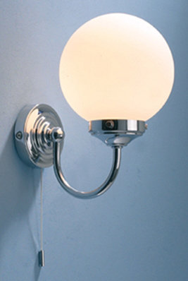 Eastwood Armed Sconce, Chrome