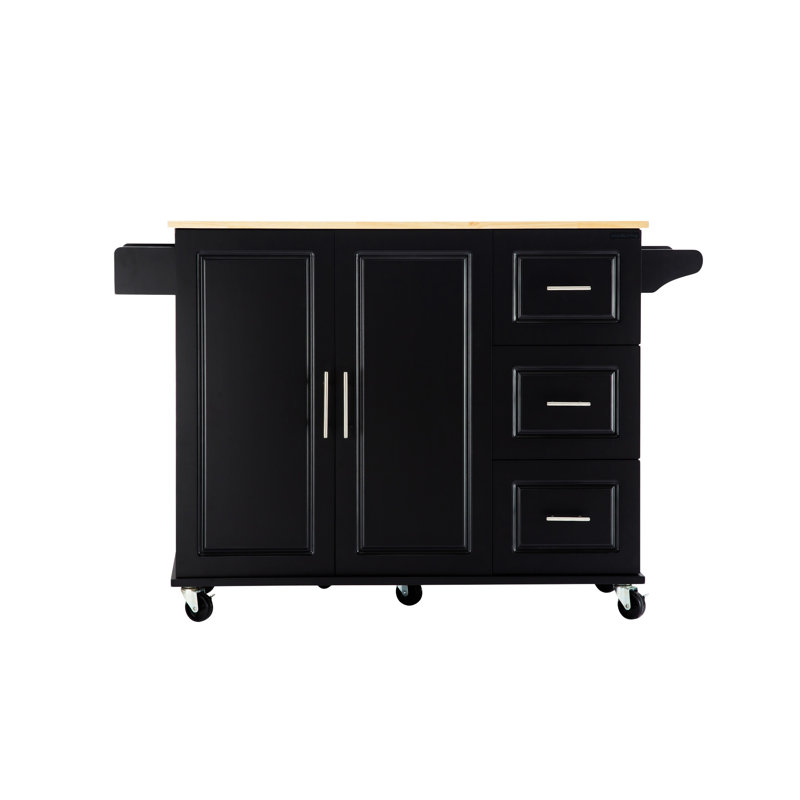 Kitchen Island & Kitchen Cart(No Include Stool)