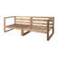 Venice Teak 8 Piece Deep Seating Group With Coffee Table-1330617645