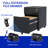 2-Drawer Mobile File Cabinet With Lock, Steel File Cabinet With Wheels-1737567172