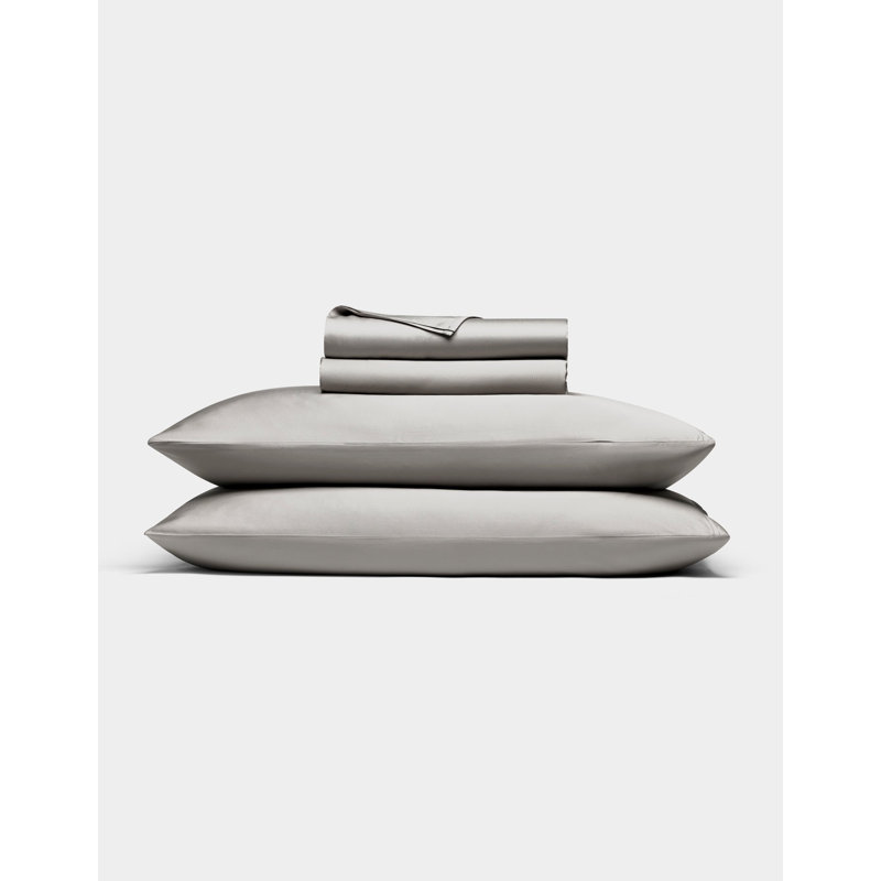Bamboo Sheet Set, Twin/Twin XL Sheet Set, Light Gray