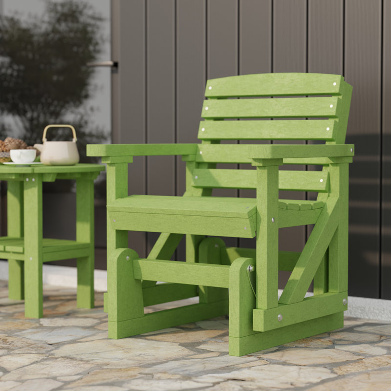 Fauteuil oscillant classique classique, Vert lime