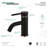 Kingston Brass Concord Single-Handle 1-Hole Deck Mount Bathroom Faucet with Push Pop-Up-29273604