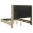 Elegant Wingback Upholstered Bed