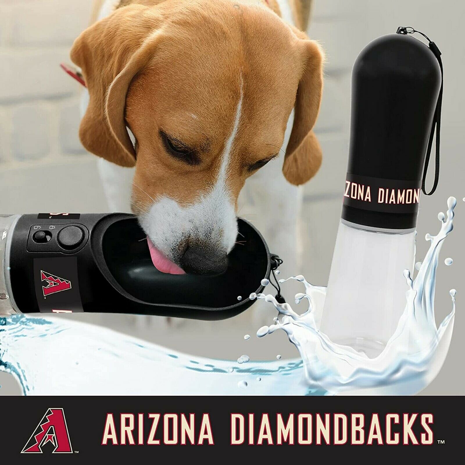 Arizona Diamondbacks Dog Collar Large