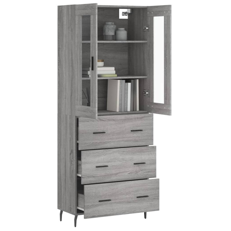 Ingulu 69.5cm Sideboard, Grey Sonoma