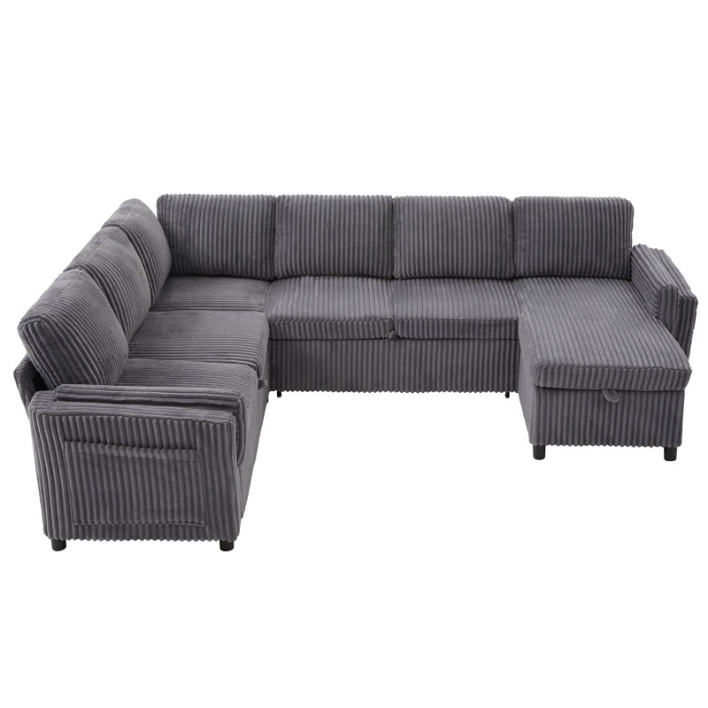 Divan-lit convertible, Gris