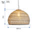 Luminaire suspendu d'extérieur 1 lumière brun Aundra-614239915-643307660