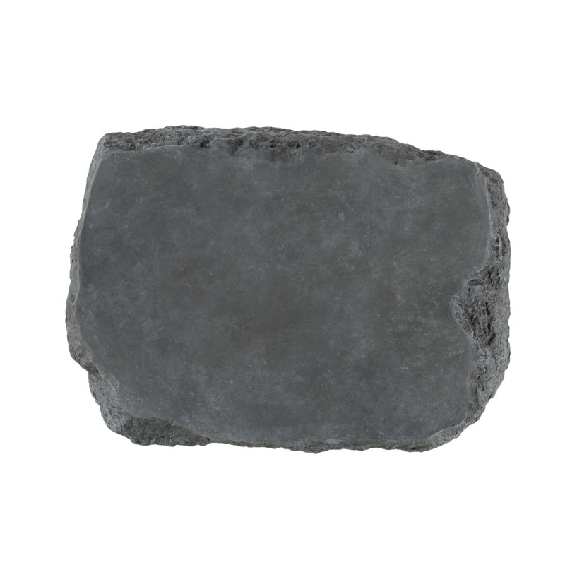 Quarry Abstract Coffee Table, Charcoal Stone