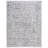 Bethlyn Geometric Ivory/Silver Area Rug