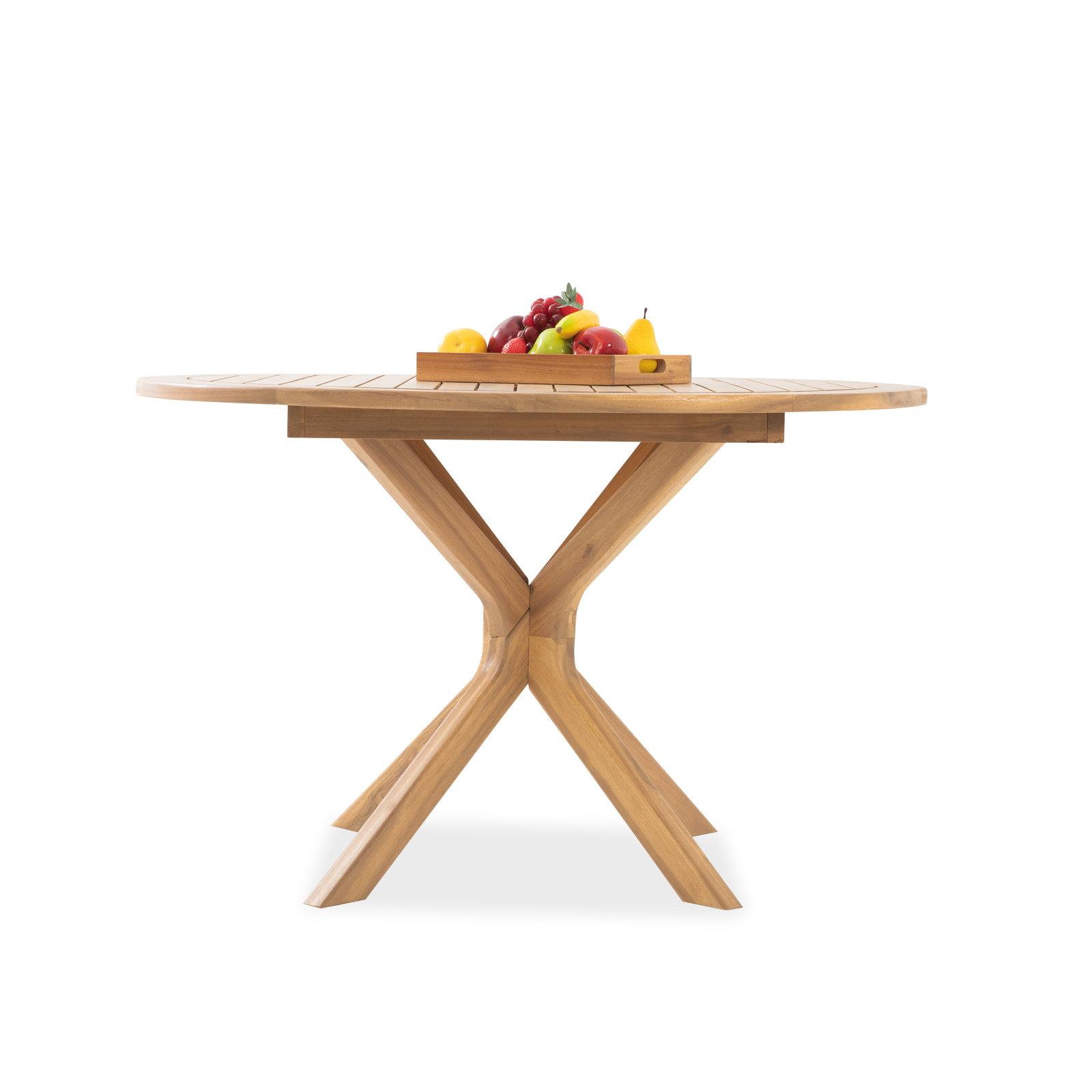 Badgley 47" Acacia Patio Dining Table