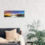 Willow Lake Spring Sunset by Bob Larson - Panoramic Print on Canvas-1895115552-1997156911