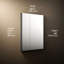 Maxstow Surface Mount Frameless Medicine Cabinet with 3 Fixed Shelves-1883995430