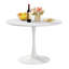 Round Dining Table, Table Small Kitchen Table For Dining Room Kitchen Living Room Mid-Century Leisure Table Bistro Table-865196627-865454320