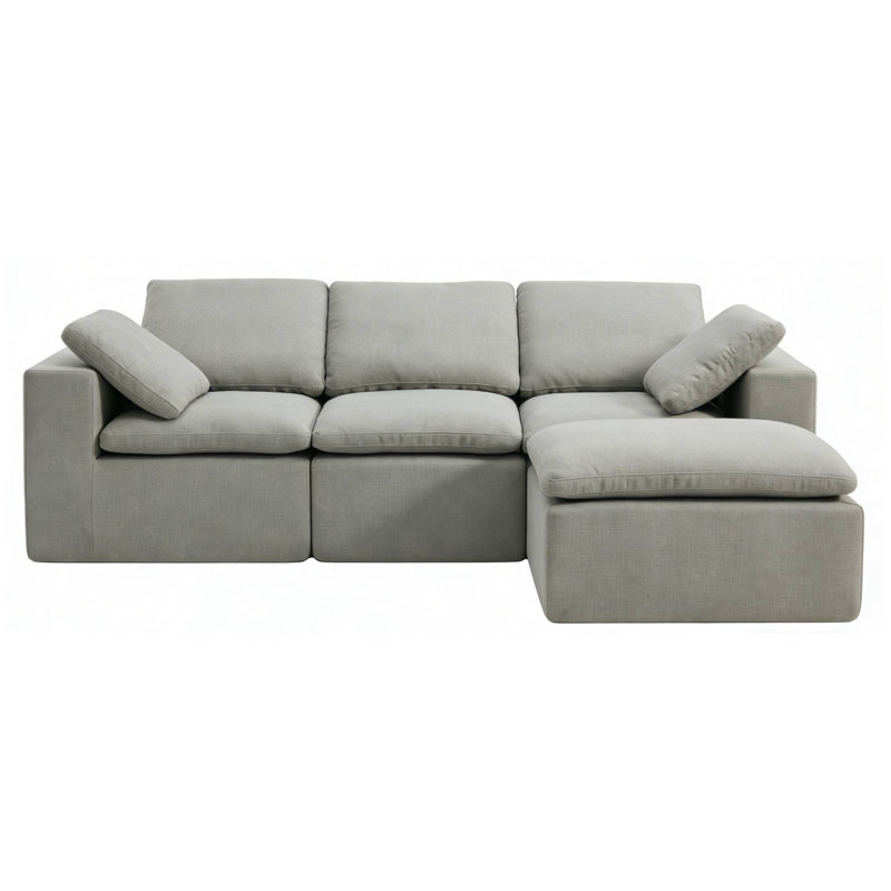 Canapé modulaire Luna Cloud - Petit format, Gris