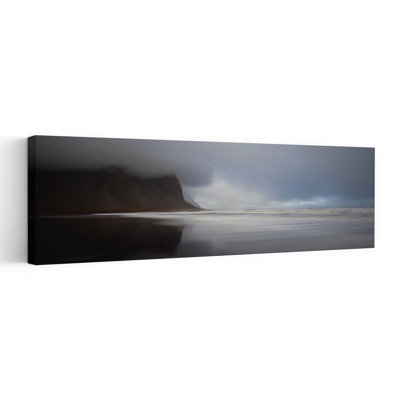 Serenity Abstract Peaceful Serene Autumn Beach Wall Art