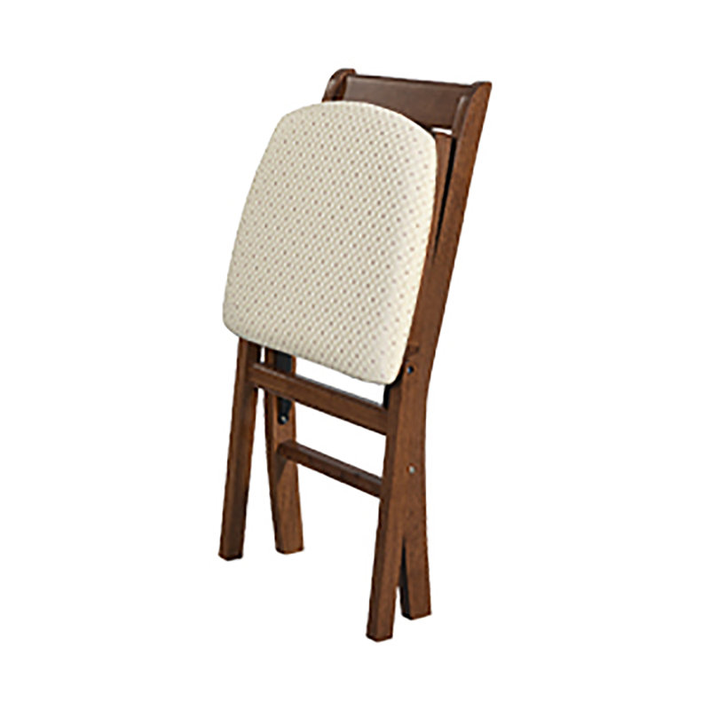 Chaise d'appoint à dossier Garyl Windsor, Cerisier, Tissu rosé