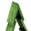 Présentoir de table en bois vert 9,5 "