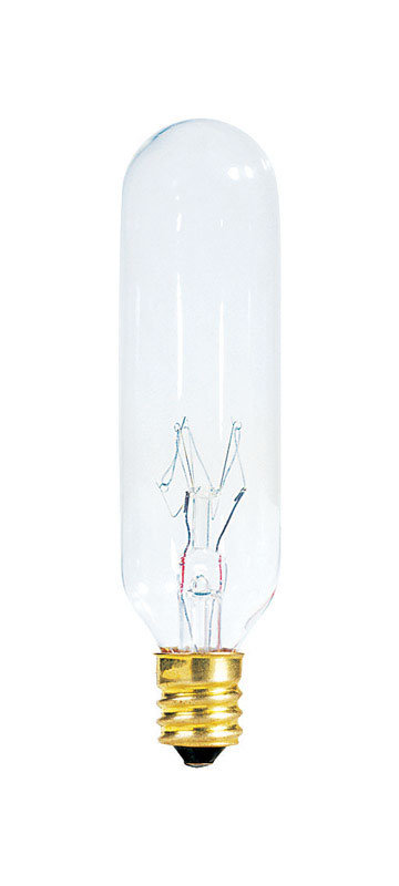 Ampoule à incandescence t7 et non-dimm 35 watts, base blanche chaud (2700k) e12