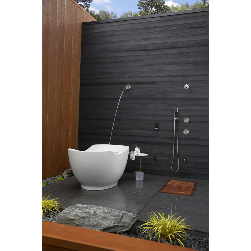 Boyau de douche en métal 72 po Mastershower, Argenté