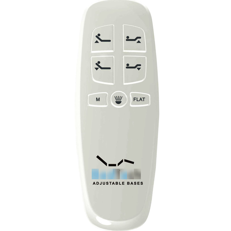 Base de lit simple TG réglable - réglage complet des positions, retour à une touche, position de mémoire programmable, flash intégré, capacité de poids de 850 lb, tête et pied réglables, mémoire,