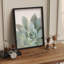 «Pastel Green Succulent Détail Botanical Illustration Small Decor Art Work»-101376275-101376278