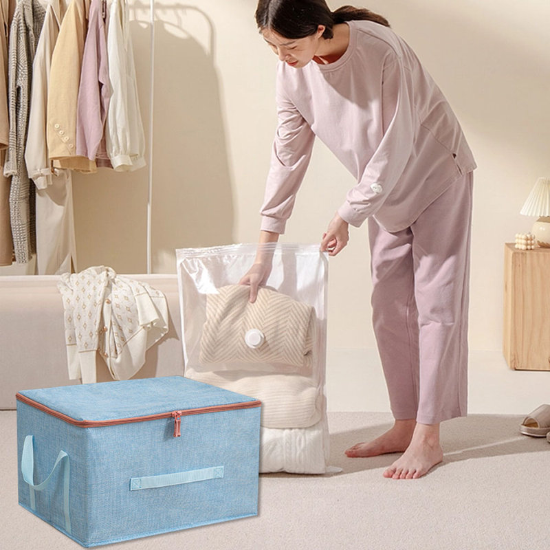 Bac de rangement en tissu Latitude Run®, Bleu