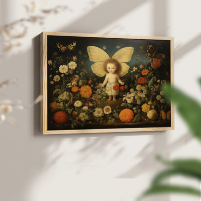 Angels From Above-LVII -Framed Print - Restickable