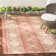 Goodrich Red/Cream Indoor/Outdoor Rug