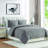 Square 3-Piece Solid Pinsonic Textured Quilt Set-97535293-97535289