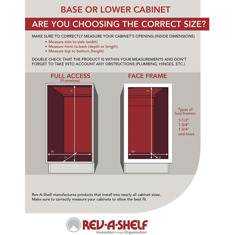 Rev-A-Shelf Legrabox Pull Out Double Waste/Trash Container with Soft Close, Black, 8.75 Gallons
