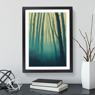XV1022-5405X Zen Forest - Single Picture Frame Print