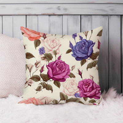 Floral Retro Roses I Classic