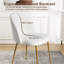 Ensemble de table de salle à manger 7 pièces 7 pièces avec 6 chaises rembourrées 67 po-130122298-130122300